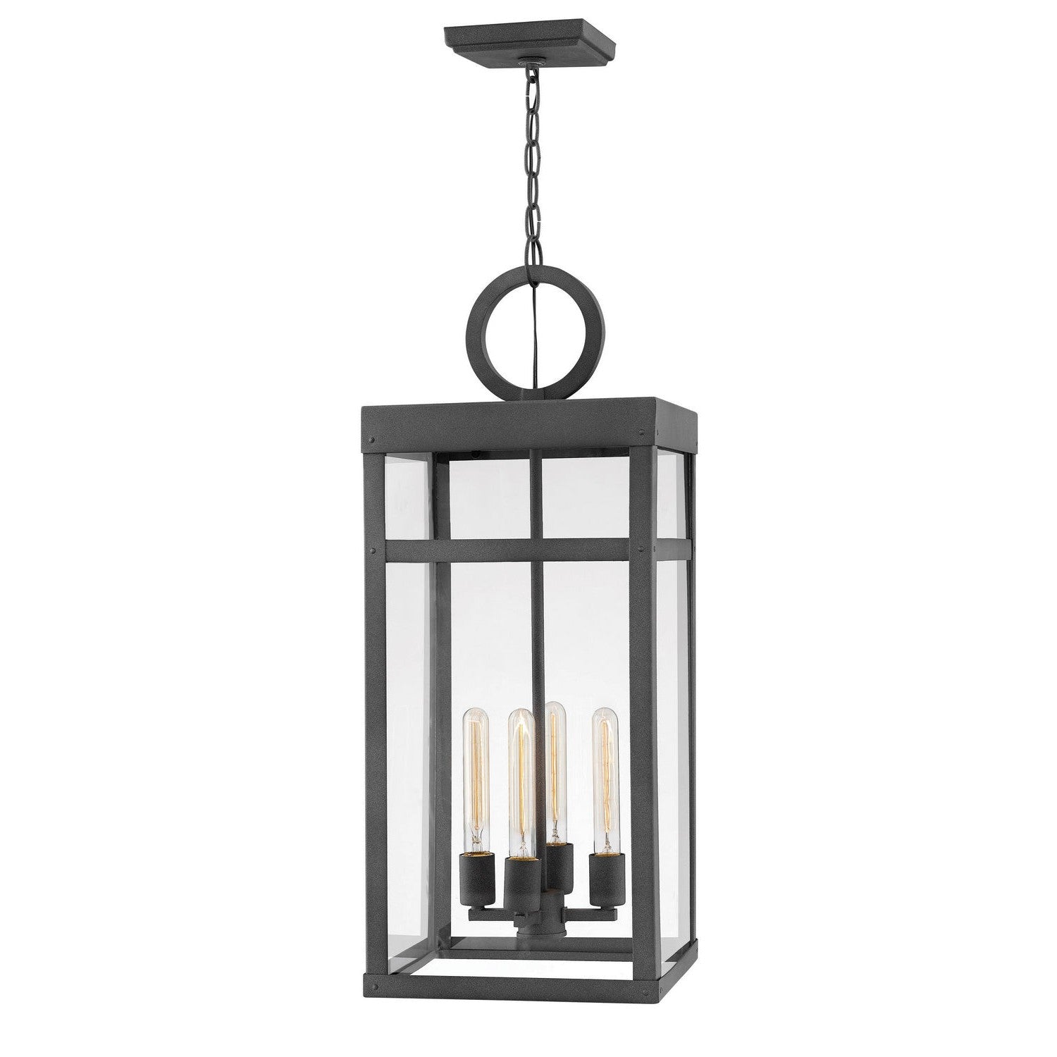 Hinkley - 2808DZ - LED Hanging Lantern - Porter - Aged Zinc