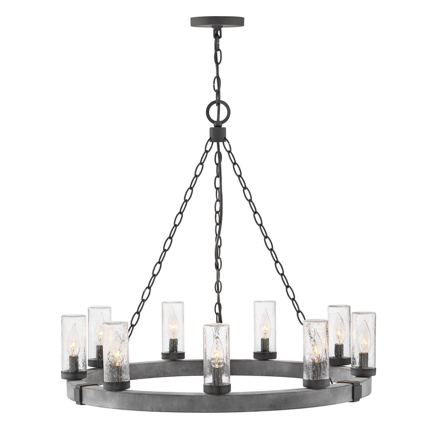 Hinkley - 29208DZ - LED Chandelier - Sawyer - Aged Zinc
