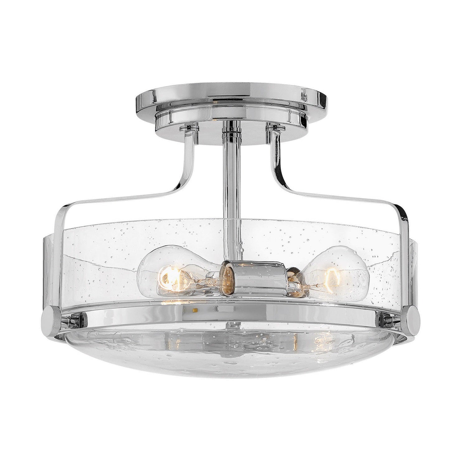 Hinkley - 3641CM-CS - LED Semi-Flush Mount - Harper - Chrome