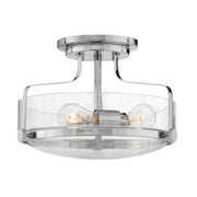Hinkley - 3641CM-CS - LED Semi-Flush Mount - Harper - Chrome