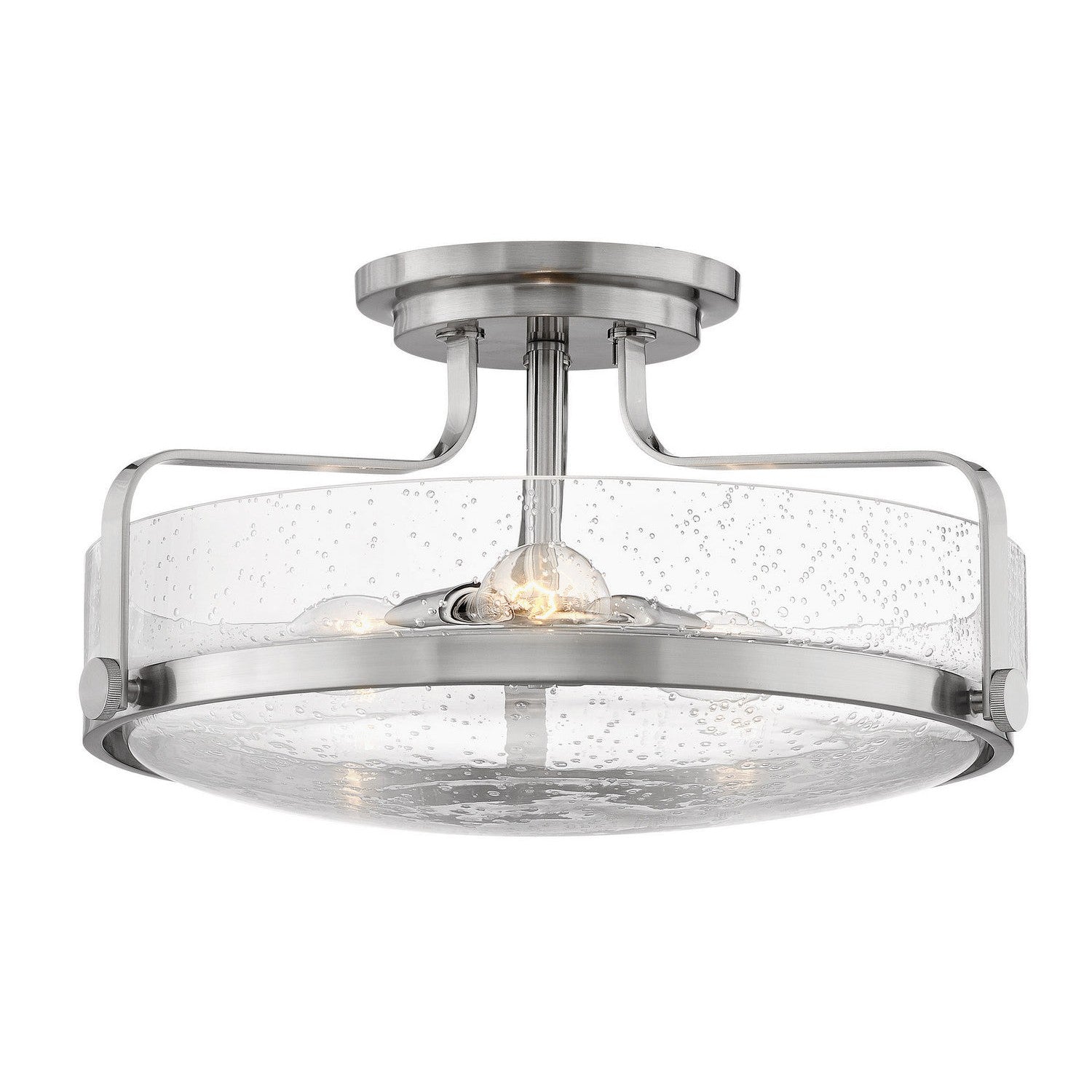 Hinkley - 3643BN-CS - LED Semi-Flush Mount - Harper - Brushed Nickel