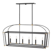 Hinkley - 4054BK - LED Linear Chandelier - Selby - Black