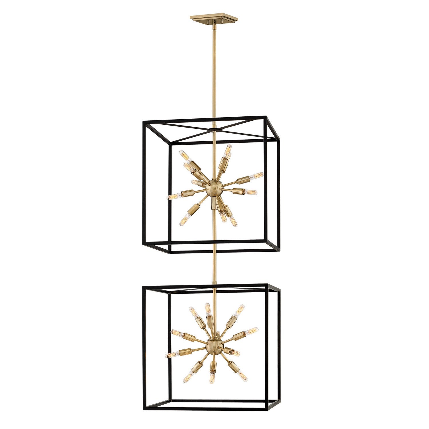 Hinkley - 46316BLK - LED Pendant - Aros - Black