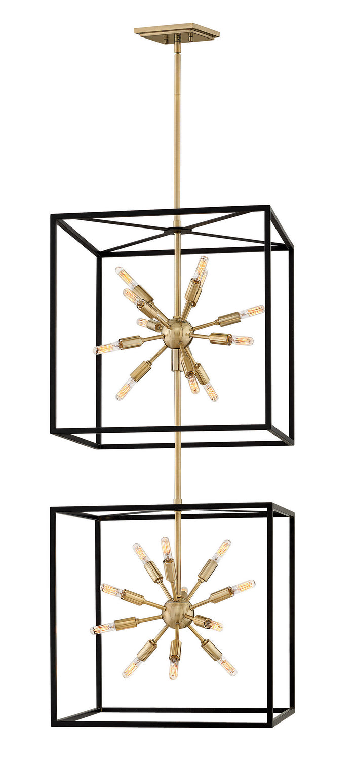 Hinkley - 46316BLK - LED Pendant - Aros - Black