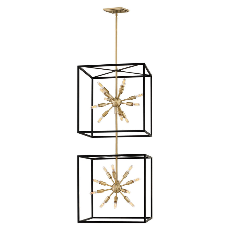 Hinkley - 46316BLK - LED Pendant - Aros - Black