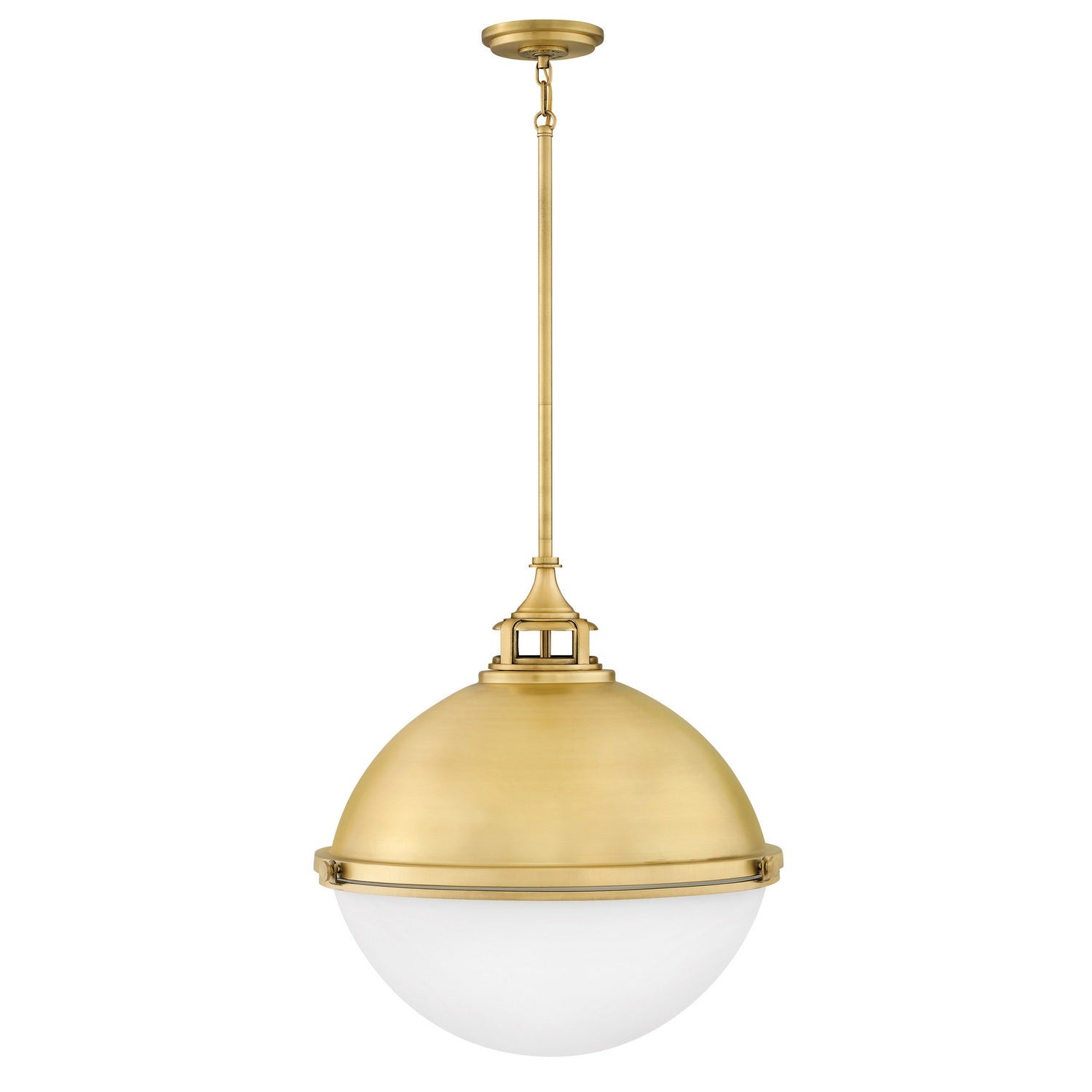 Hinkley - 4836SA - LED Pendant - Fletcher - Satin Brass