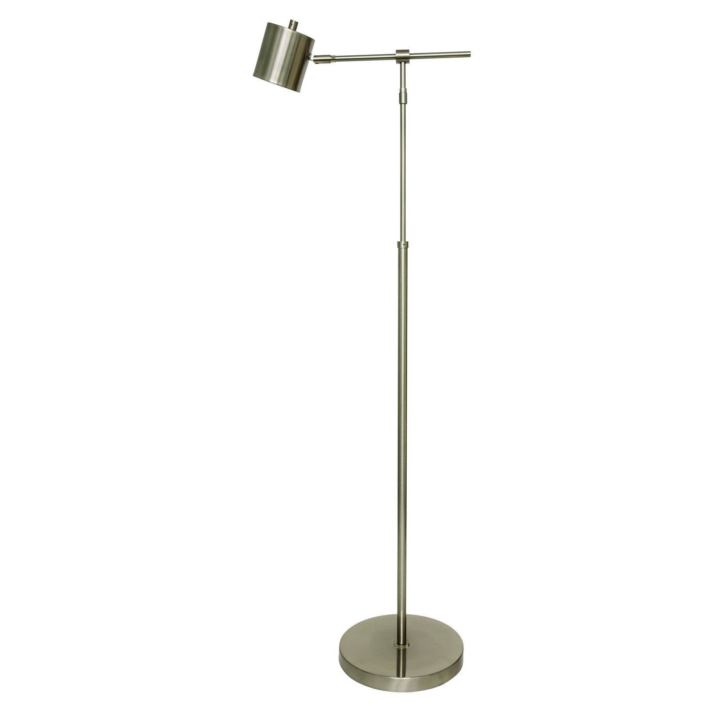 House of Troy - MO200-SN - LED Floor Lamp - Morris - Satin Nickel