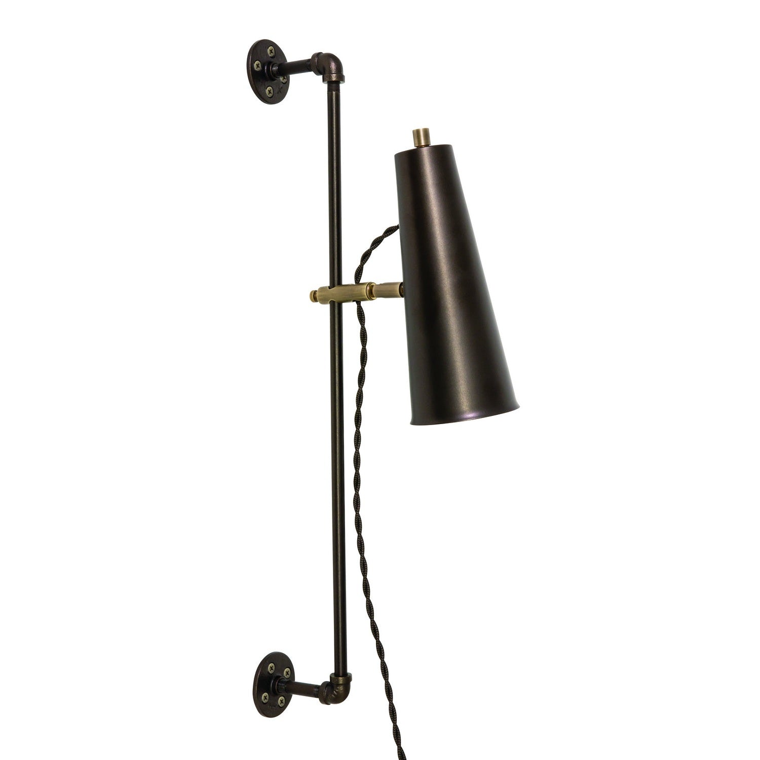 House of Troy - NOR375-CHBAB - LED Wall Sconce - Norton - Chestnut Bronze/Antique Brass