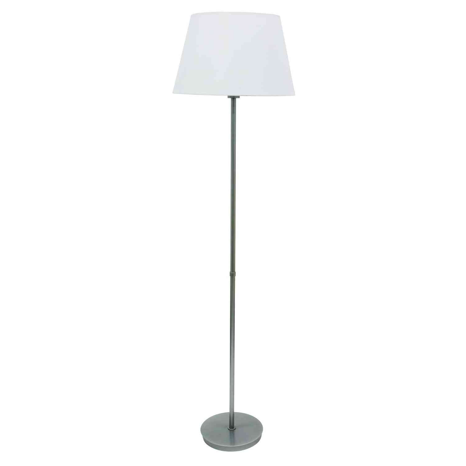 House of Troy - VER500-PG - Three Light Floor Lamp - Vernon - Platinum Gray