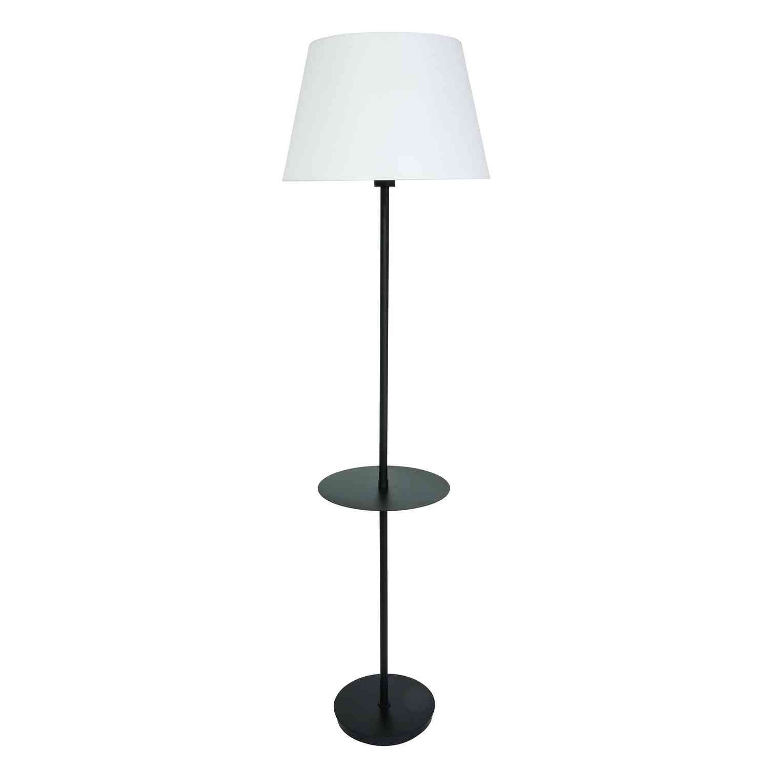 House of Troy - VER502-BLK - Three Light Floor Lamp - Vernon - Black