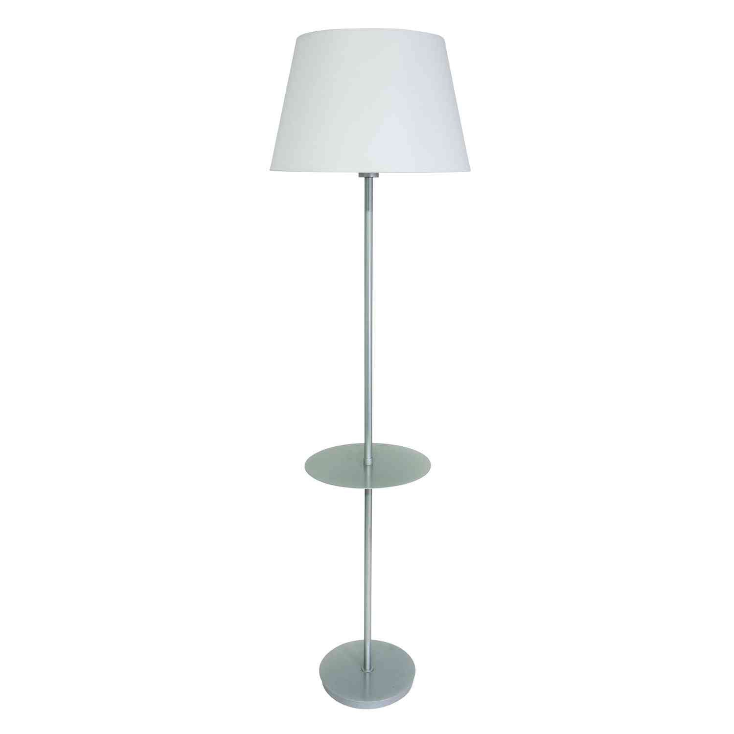 House of Troy - VER502-PG - Three Light Floor Lamp - Vernon - Platinum Gray