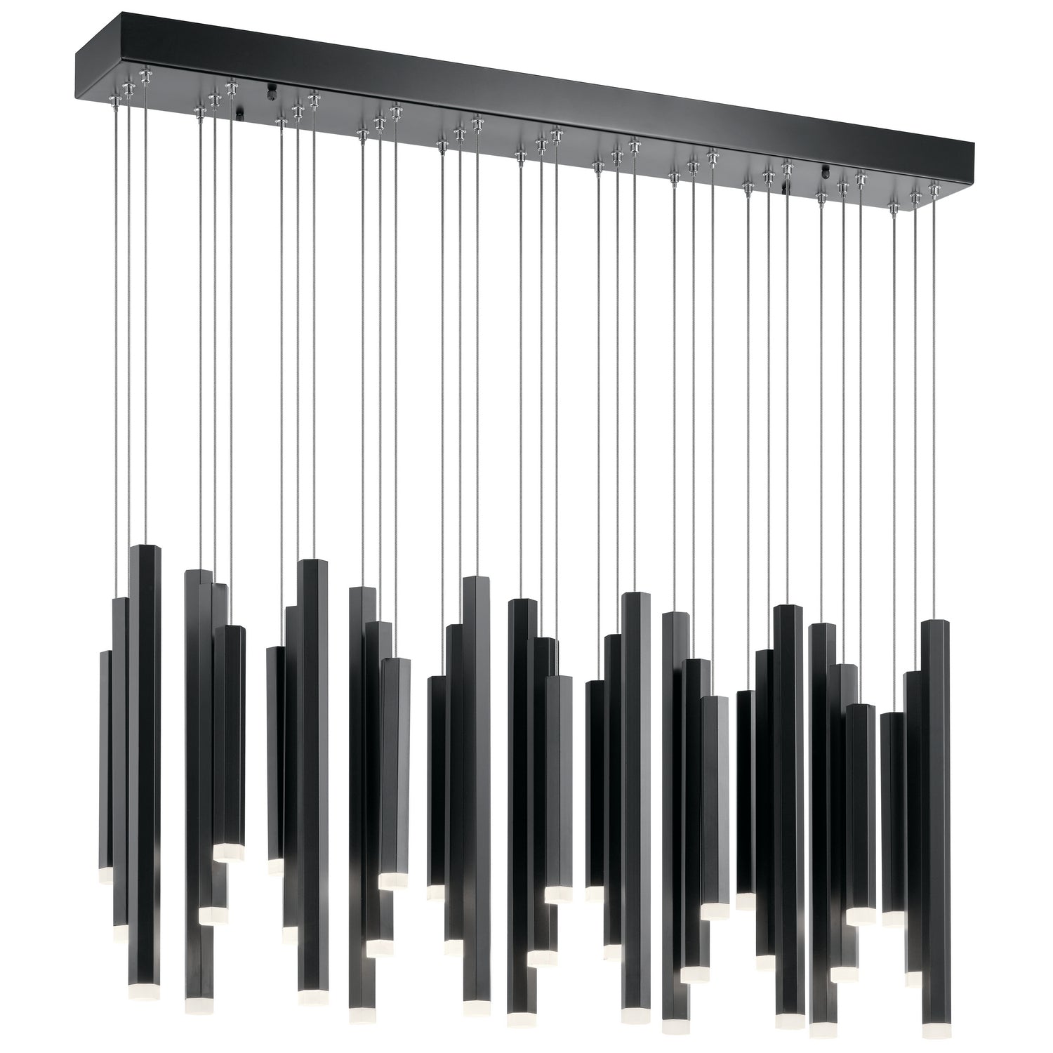 Kichler - 84099 - LED Linear Chandelier - Soho - Black