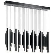 Kichler - 84099 - LED Linear Chandelier - Soho - Black