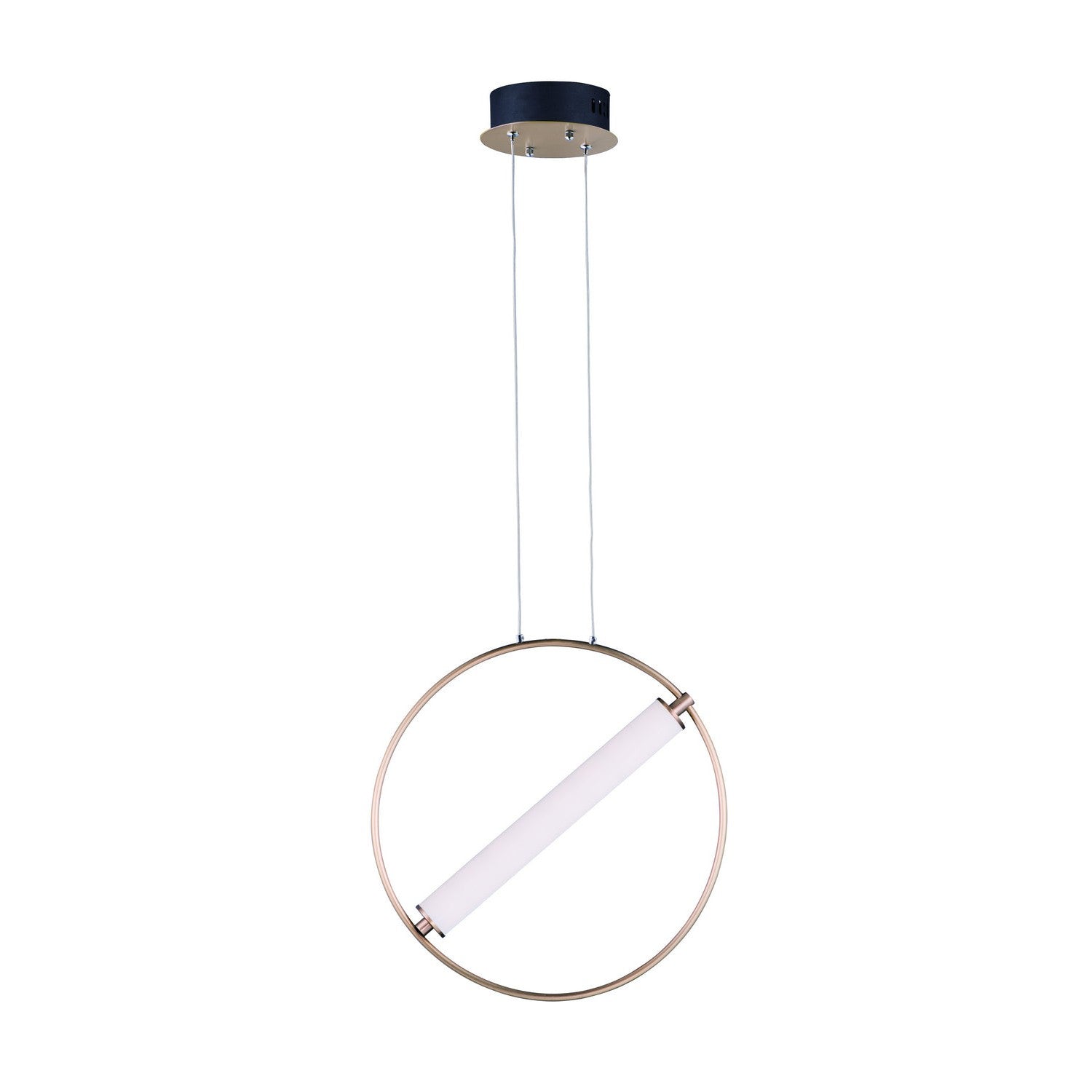 ET2 - E23274-93BKSFTG - LED Pendant - Flare - Black / Soft Gold