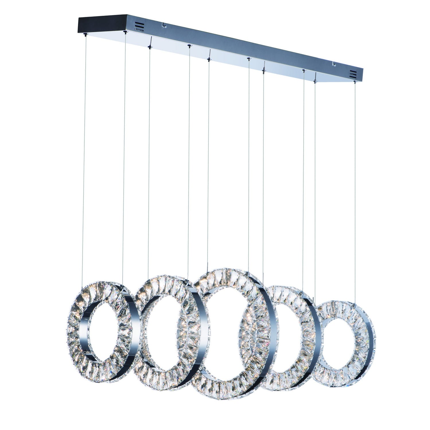 ET2 - E30565-20PC - LED Pendant - Charm - Polished Chrome