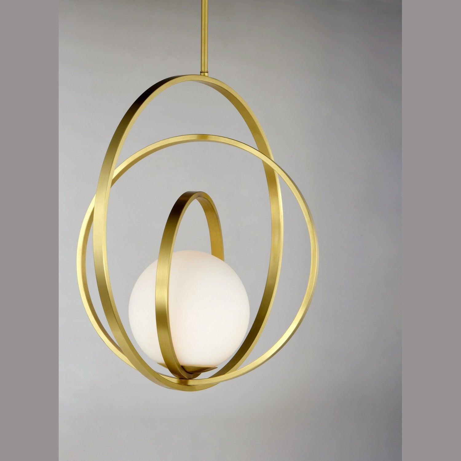 Maxim - 26054SWSBR - One Light Pendant - Coronet - Satin Brass