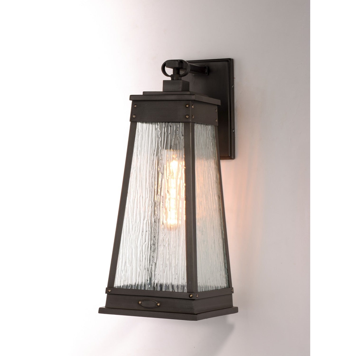 Maxim - 3043RPOLB - One Light Outdoor Wall Lantern - Schooner - Olde Brass