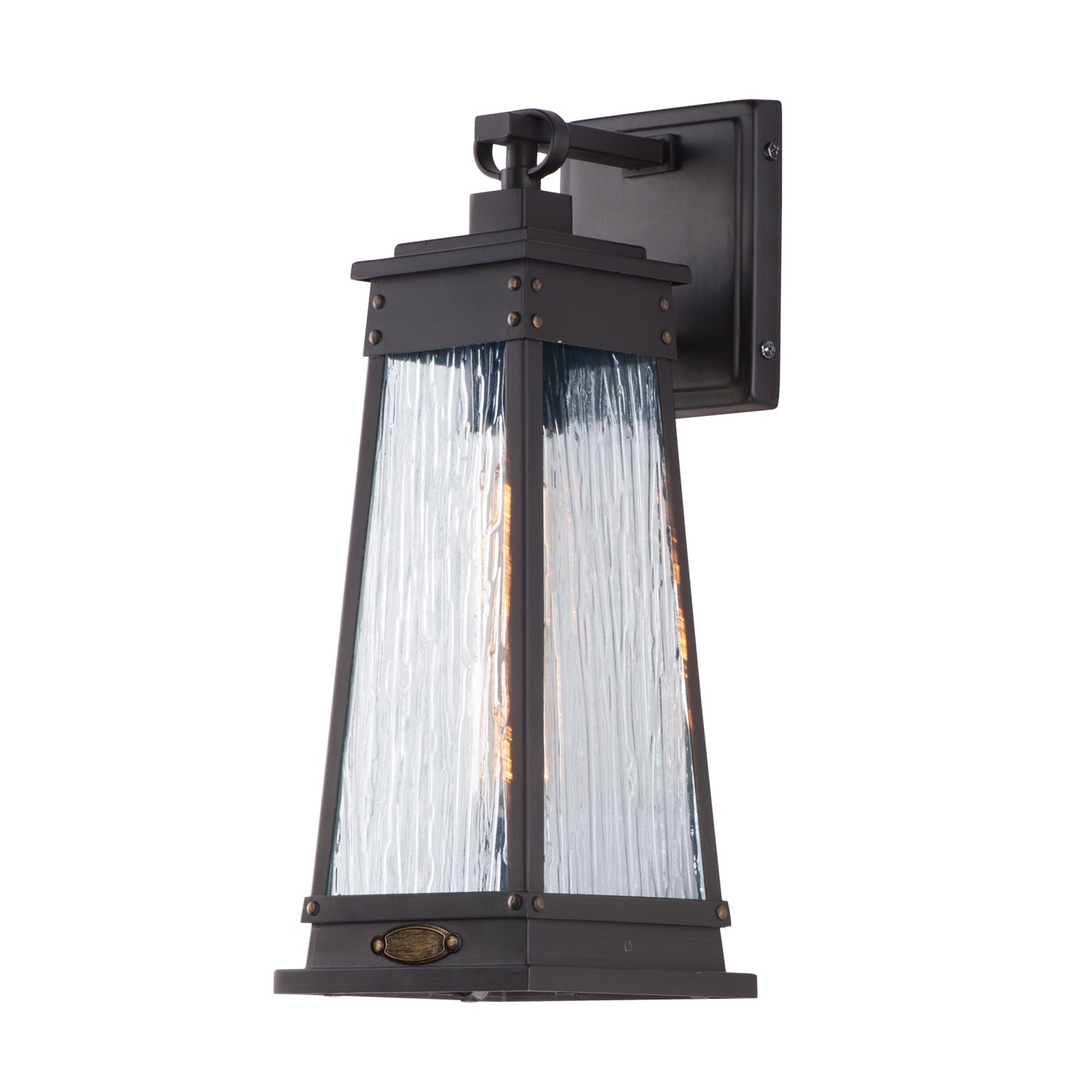 Maxim - 3043RPOLB - One Light Outdoor Wall Lantern - Schooner - Olde Brass