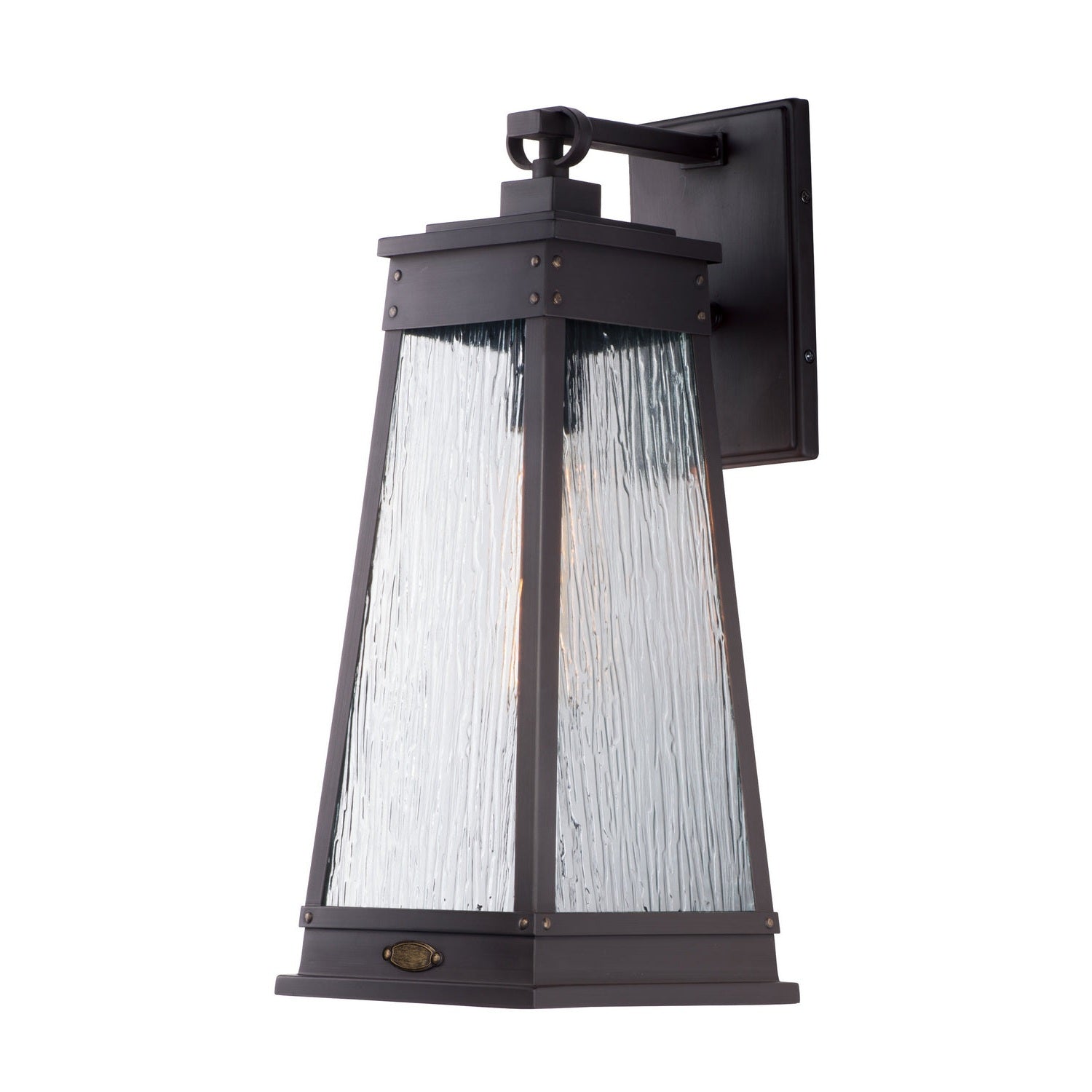 Maxim - 3045RPOLB - One Light Outdoor Wall Lantern - Schooner - Olde Brass