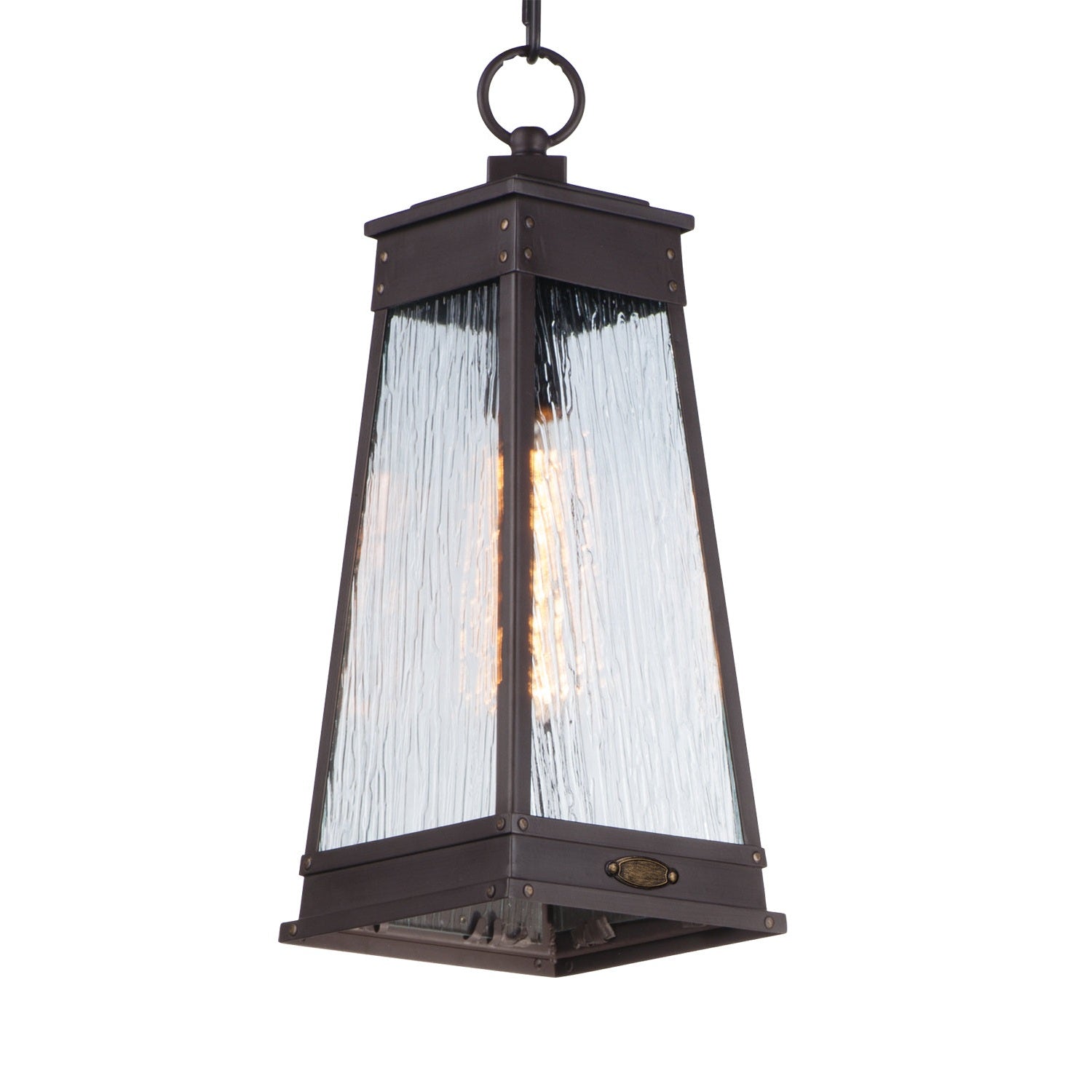 Maxim - 3049RPOLB - One Light Outdoor Pendant - Schooner - Olde Brass