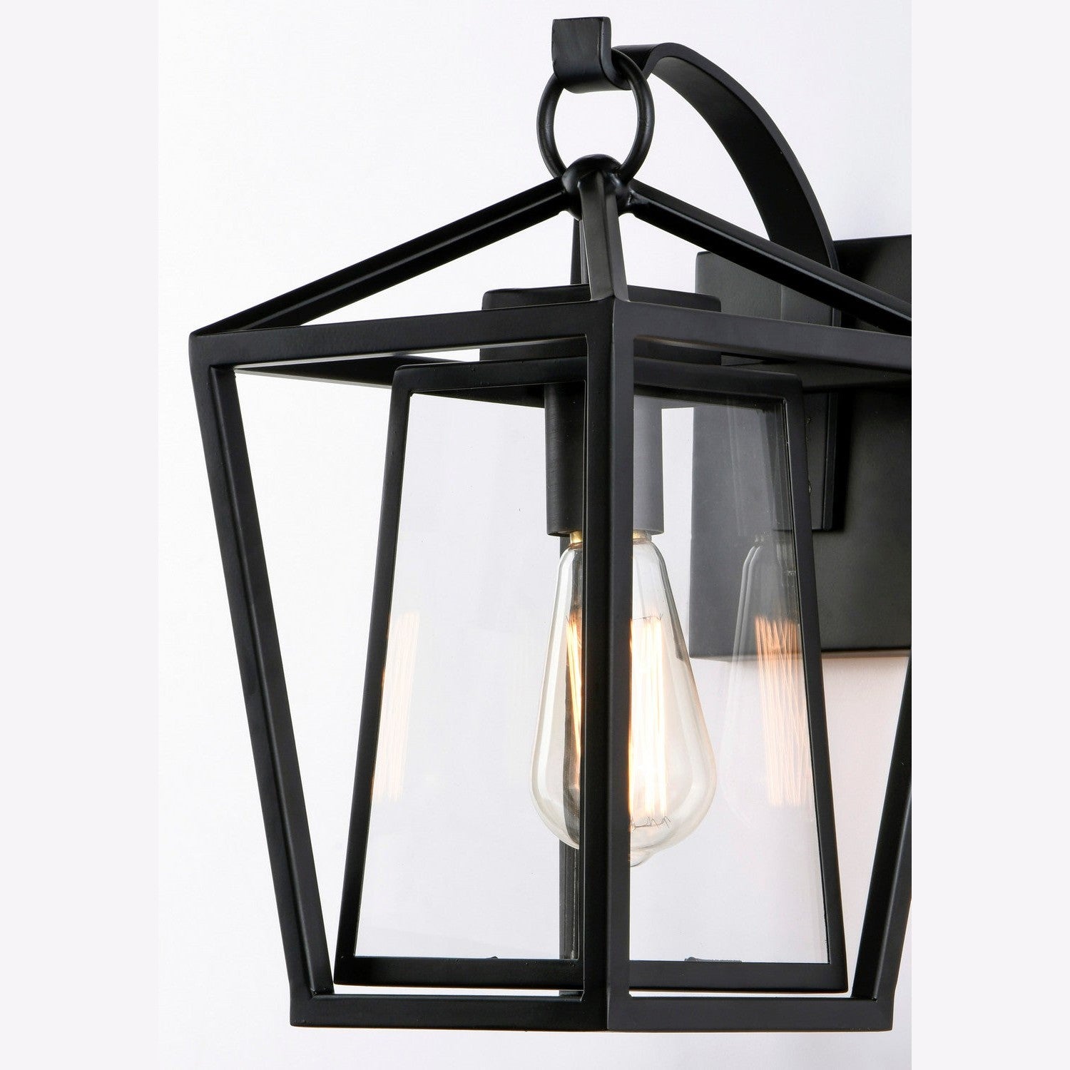 Maxim - 3173CLBK - One Light Outdoor Wall Lantern - Artisan - Black