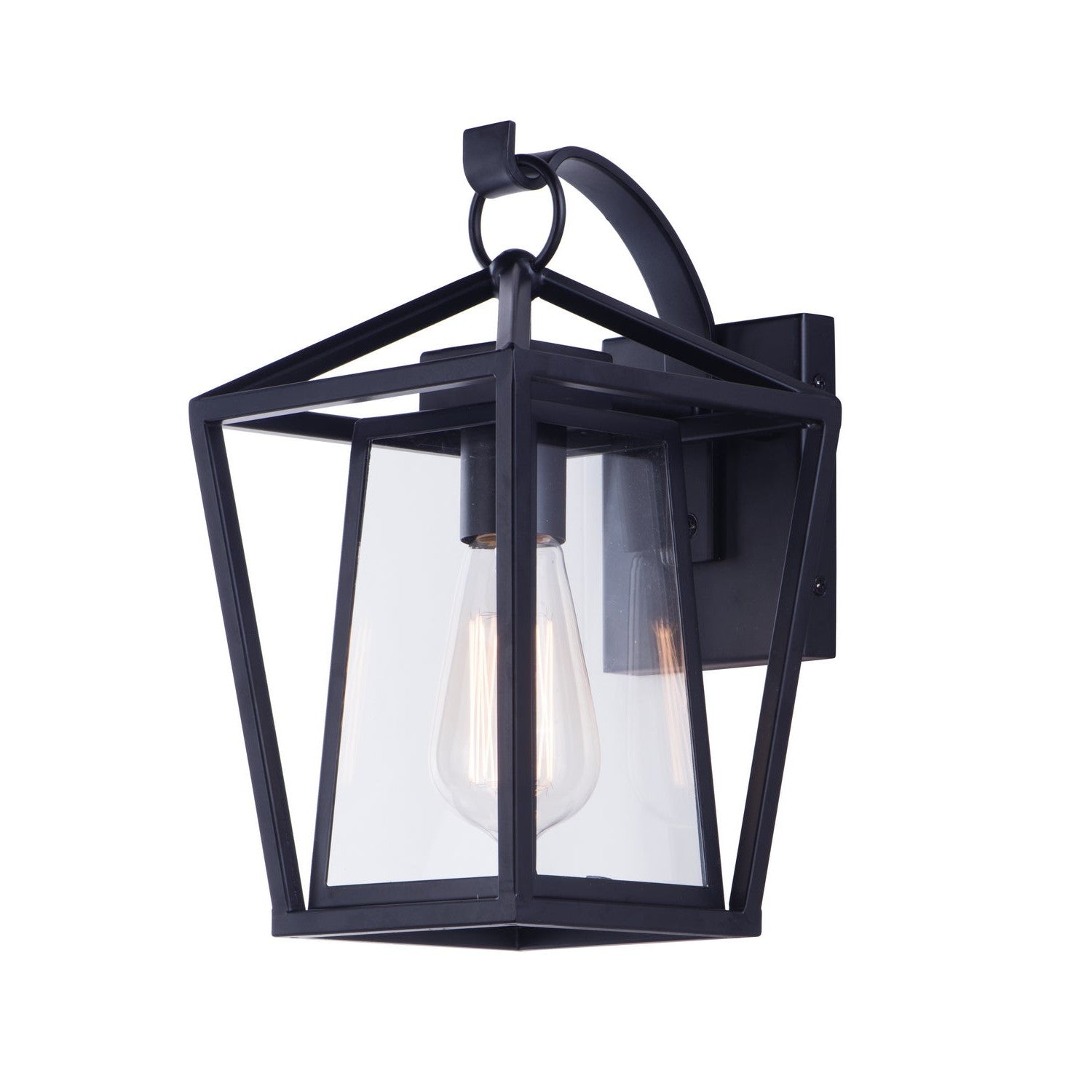 Maxim - 3173CLBK - One Light Outdoor Wall Lantern - Artisan - Black