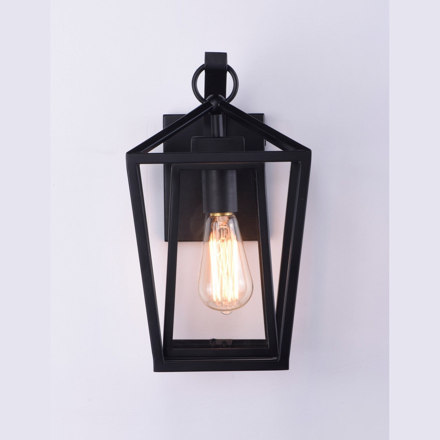Maxim - 3174CLBK - One Light Outdoor Wall Lantern - Artisan - Black
