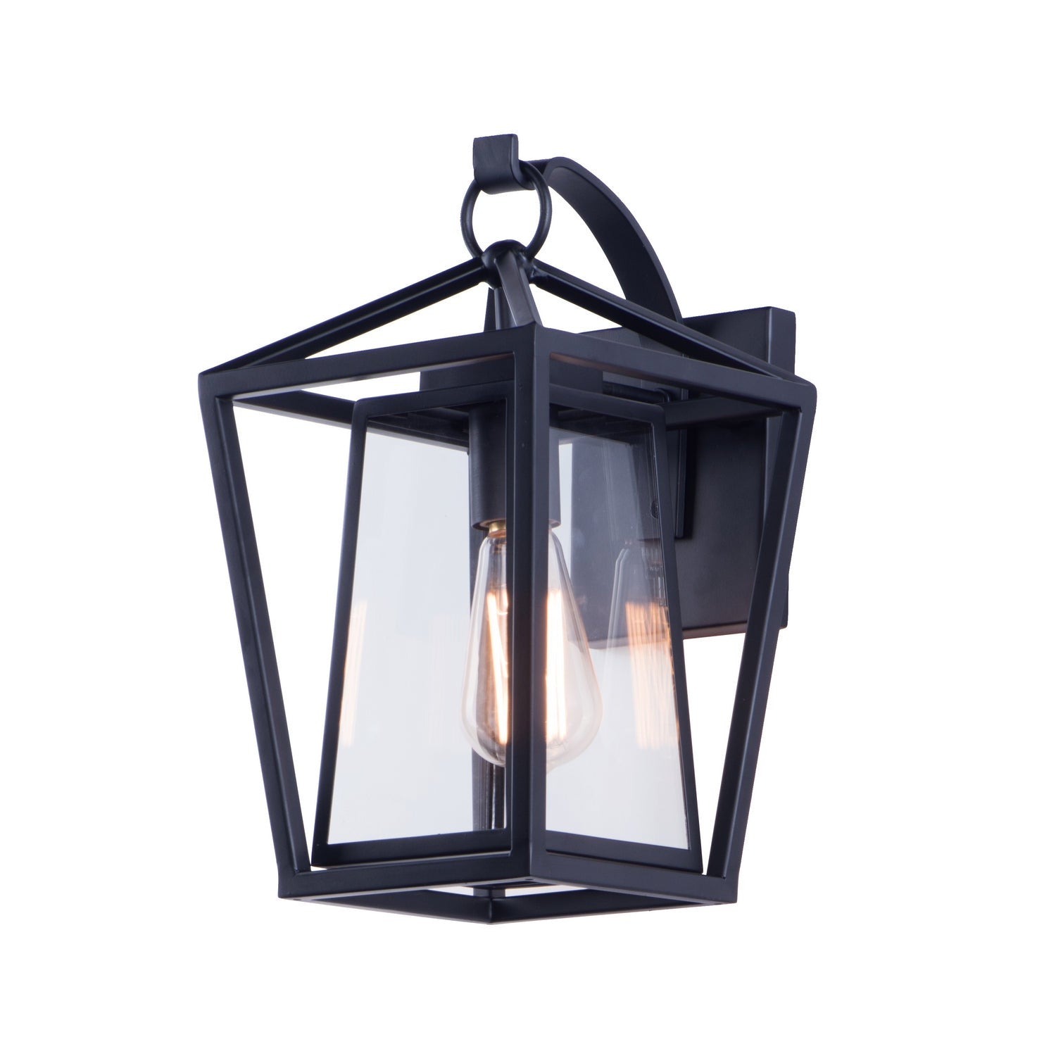 Maxim - 3174CLBK - One Light Outdoor Wall Lantern - Artisan - Black