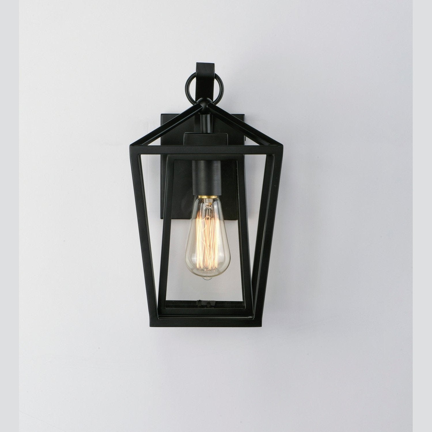 Maxim - 3175CLBK - One Light Outdoor Wall Lantern - Artisan - Black