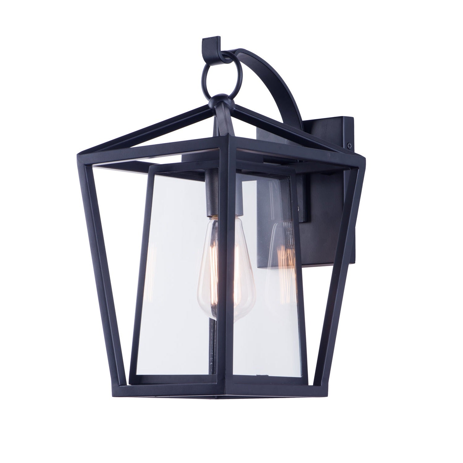 Maxim - 3175CLBK - One Light Outdoor Wall Lantern - Artisan - Black