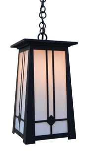 Arroyo - ABH-9WO-BK - One Light Pendant - Aberdeen - Satin Black