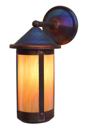 Arroyo - BB-7LWGW-RC - One Light Wall Mount - Berkeley - Raw Copper