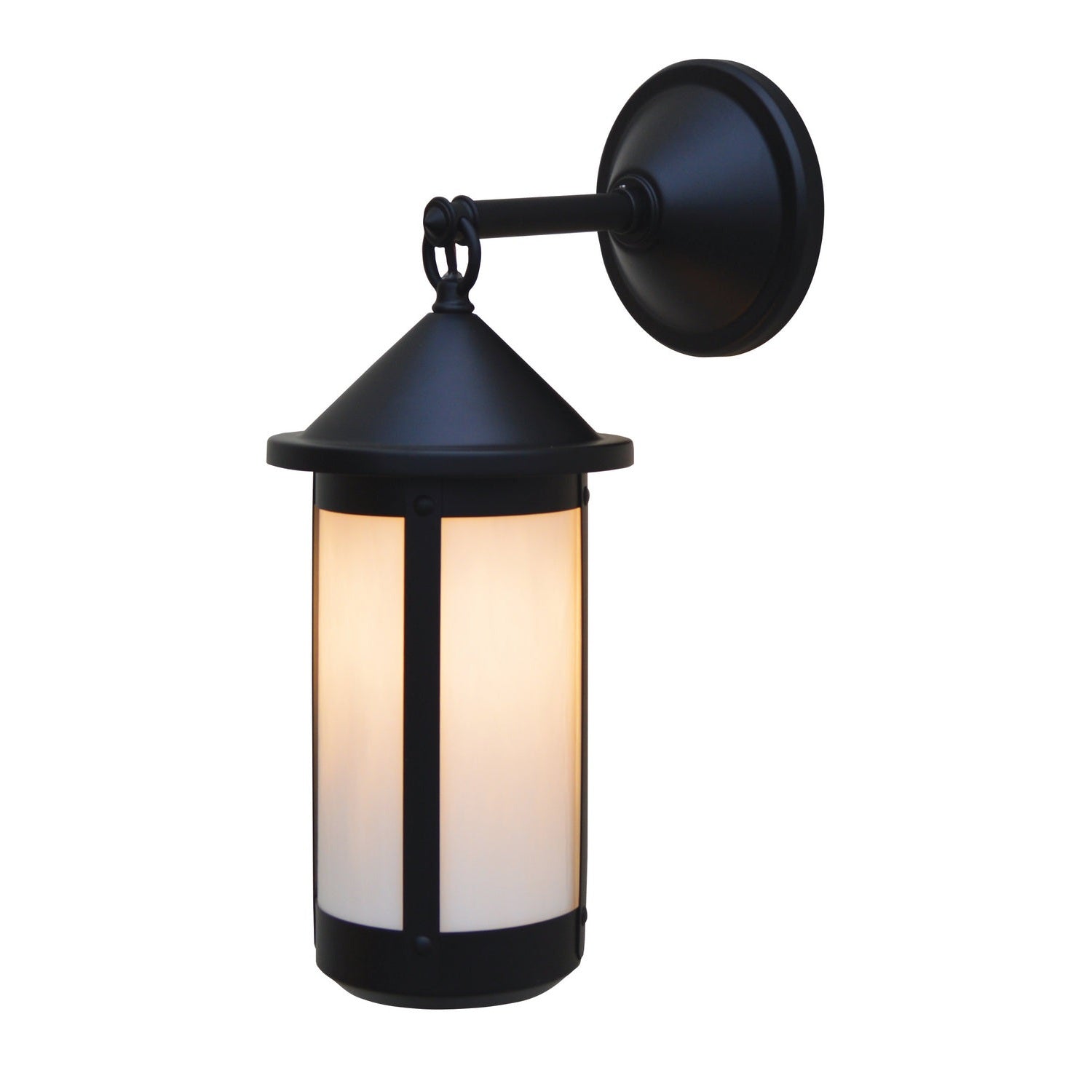 Arroyo - BB-7LWO-BK - One Light Wall Mount - Berkeley - Satin Black