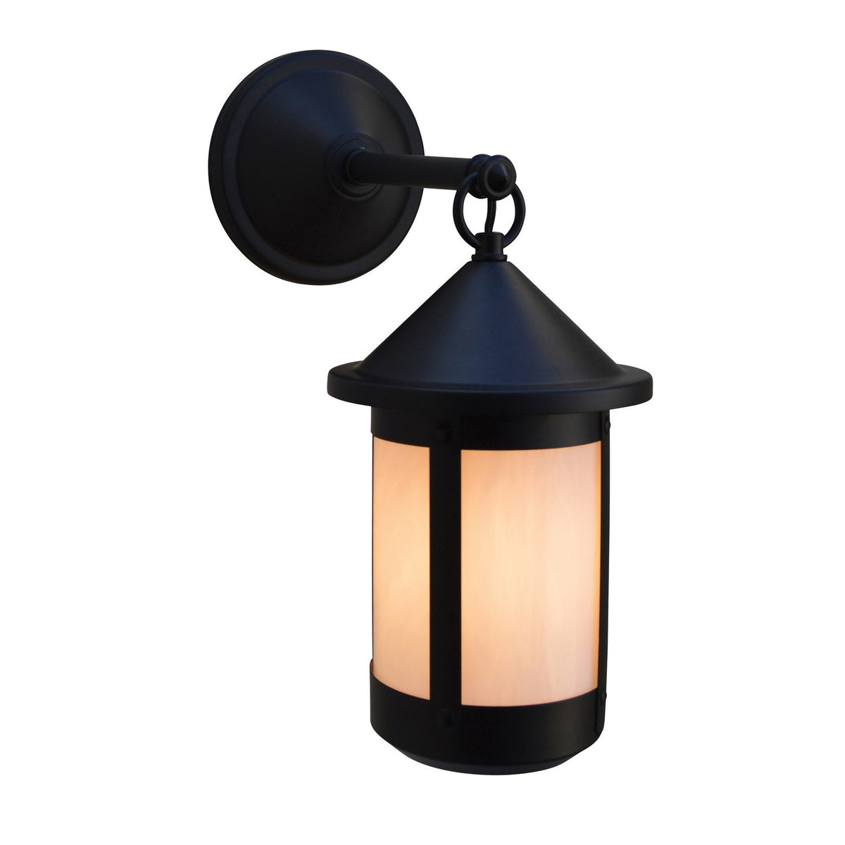 Arroyo - BB-7WO-BK - One Light Wall Mount - Berkeley - Satin Black