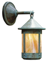 Arroyo - BB-8GW-VP - One Light Wall Mount - Berkeley - Verdigris Patina