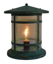 Arroyo - BC-11LCS-VP - One Light Column Mount - Berkeley - Verdigris Patina