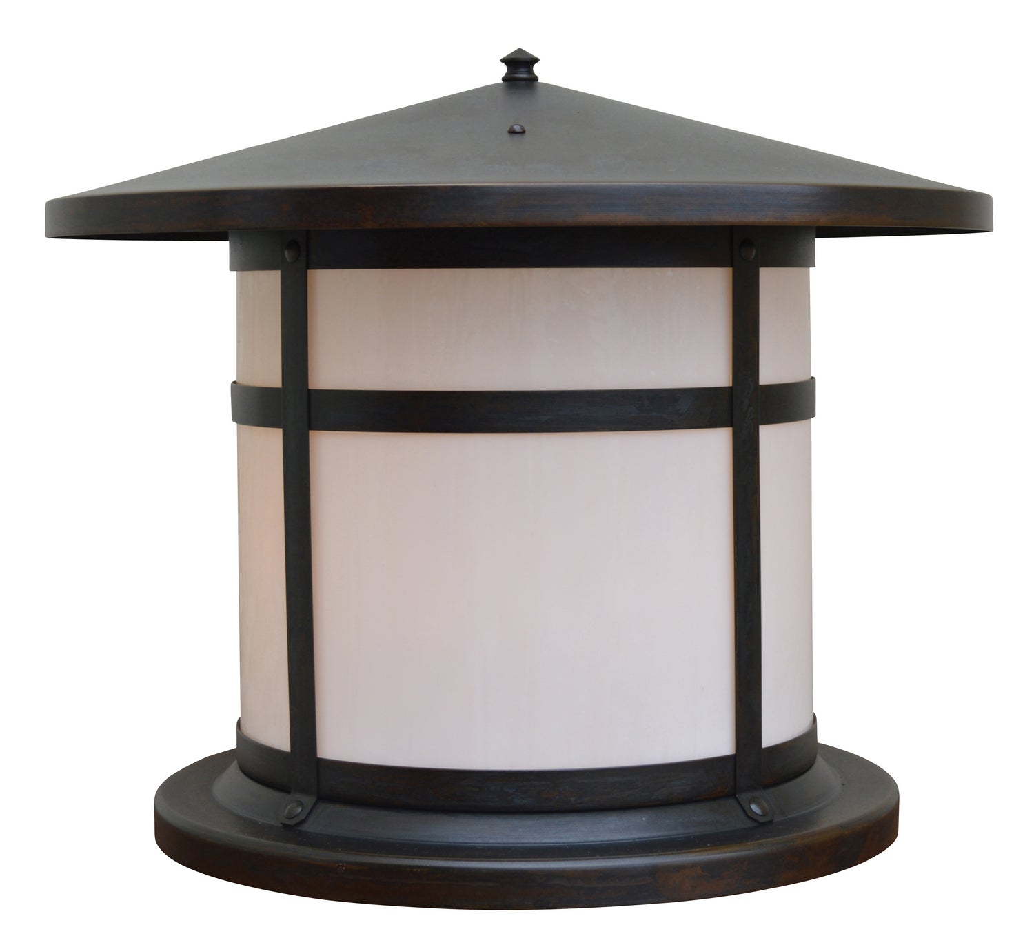 Arroyo - BC-17WO-BZ - One Light Column Mount - Berkeley - Bronze