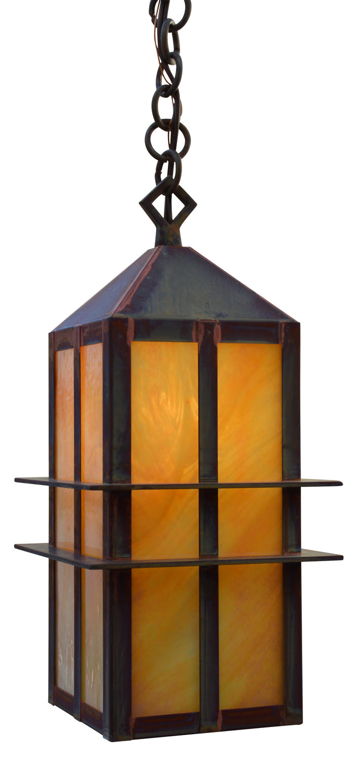 Arroyo - BEH-7GW-RC - One Light Pendant - Bexley - Raw Copper