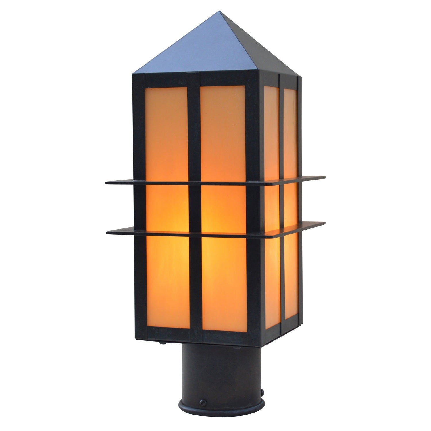 Arroyo - BEP-7TN-BZ - One Light Post Mount - Bexley - Bronze