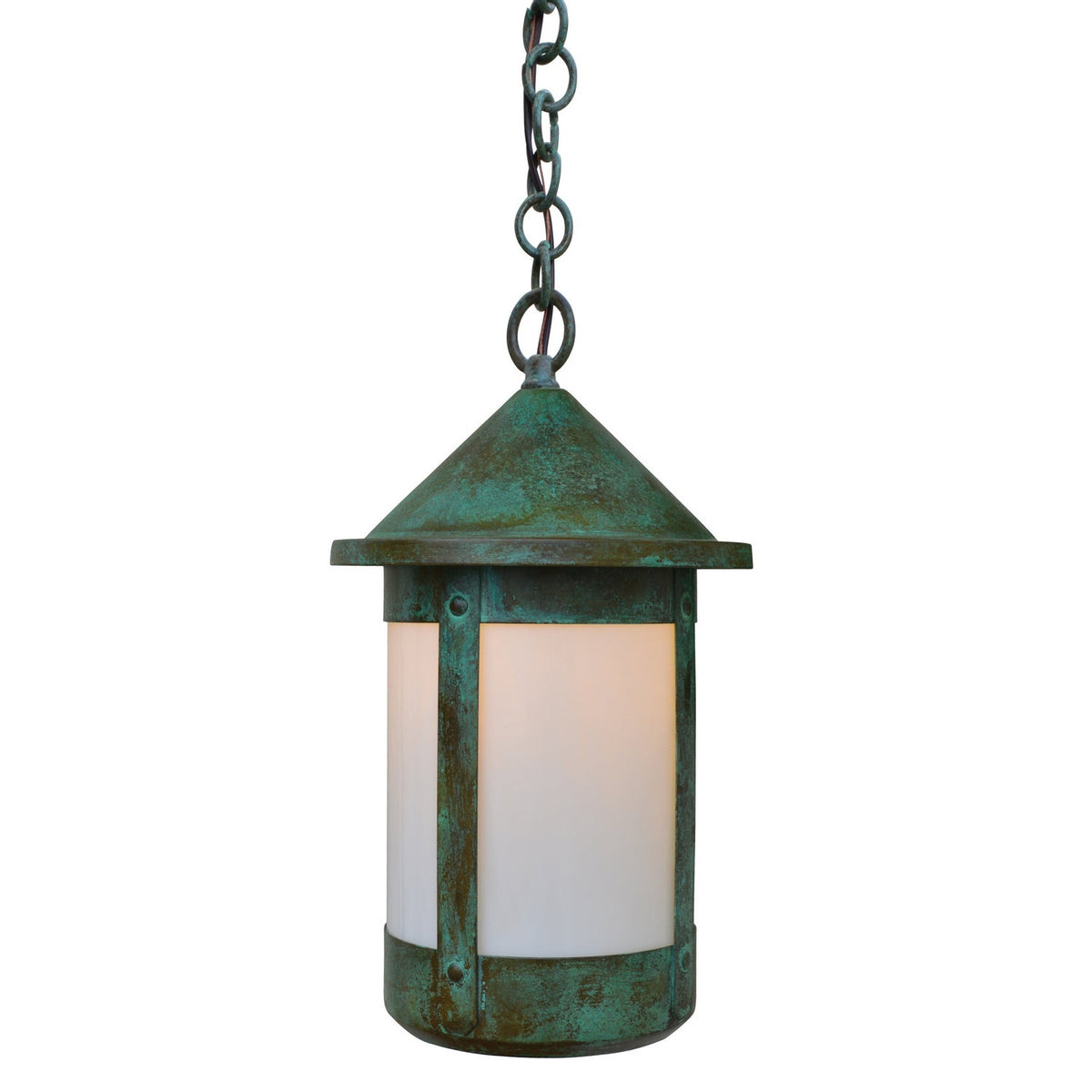 Arroyo - BH-14TLWO-VP - One Light Pendant - Berkeley - Verdigris Patina