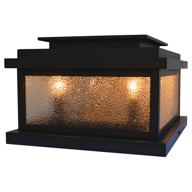 Arroyo - BOC-14DD-BZ - Four Light Column Mount - Bournemouth - Bronze