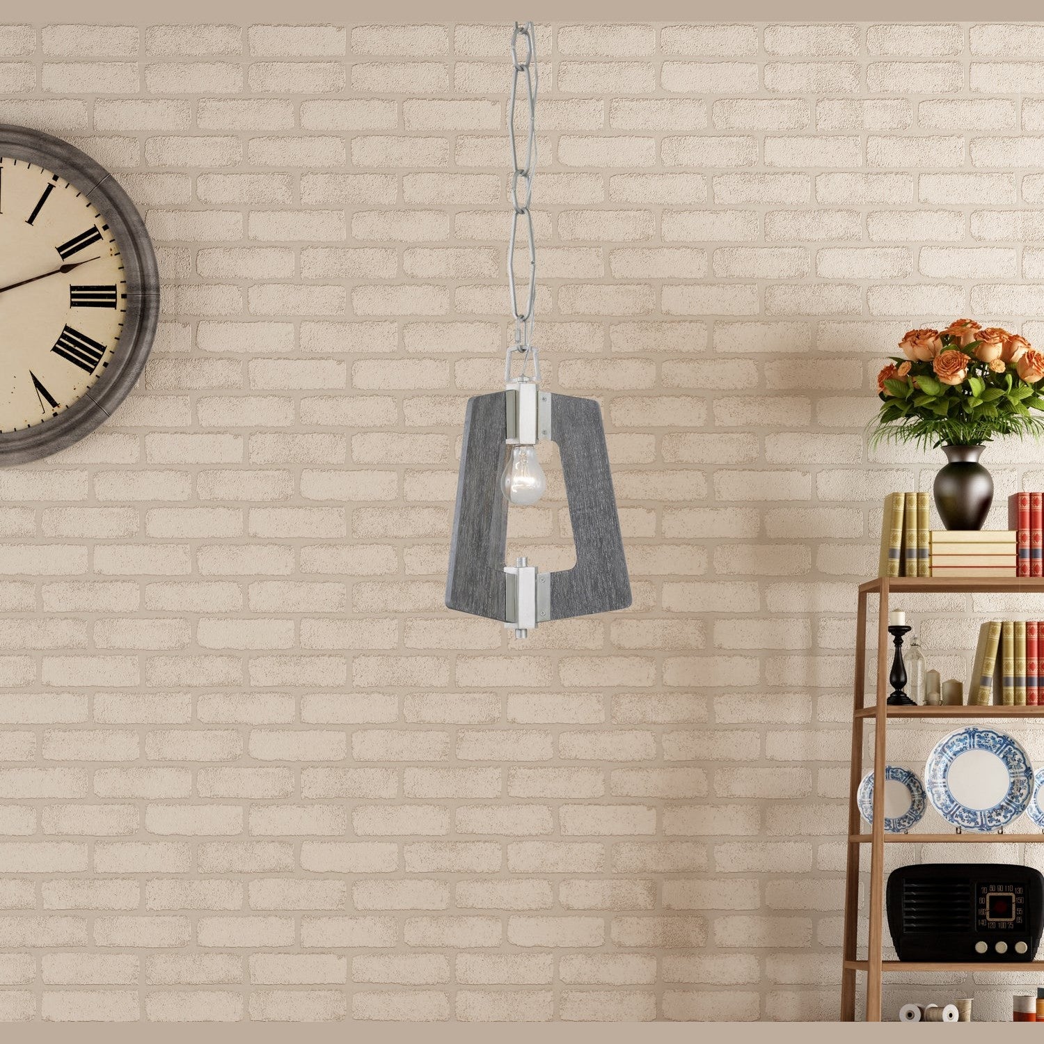 Varaluz - 268M01SOG - One Light Mini Pendant - Lofty - Silverado
