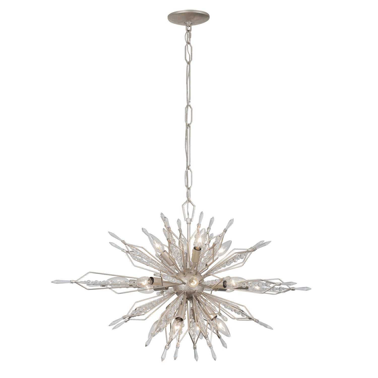 Varaluz - 311N16GD - 16 Light Linear Pendant - Orbital - Gold Dust