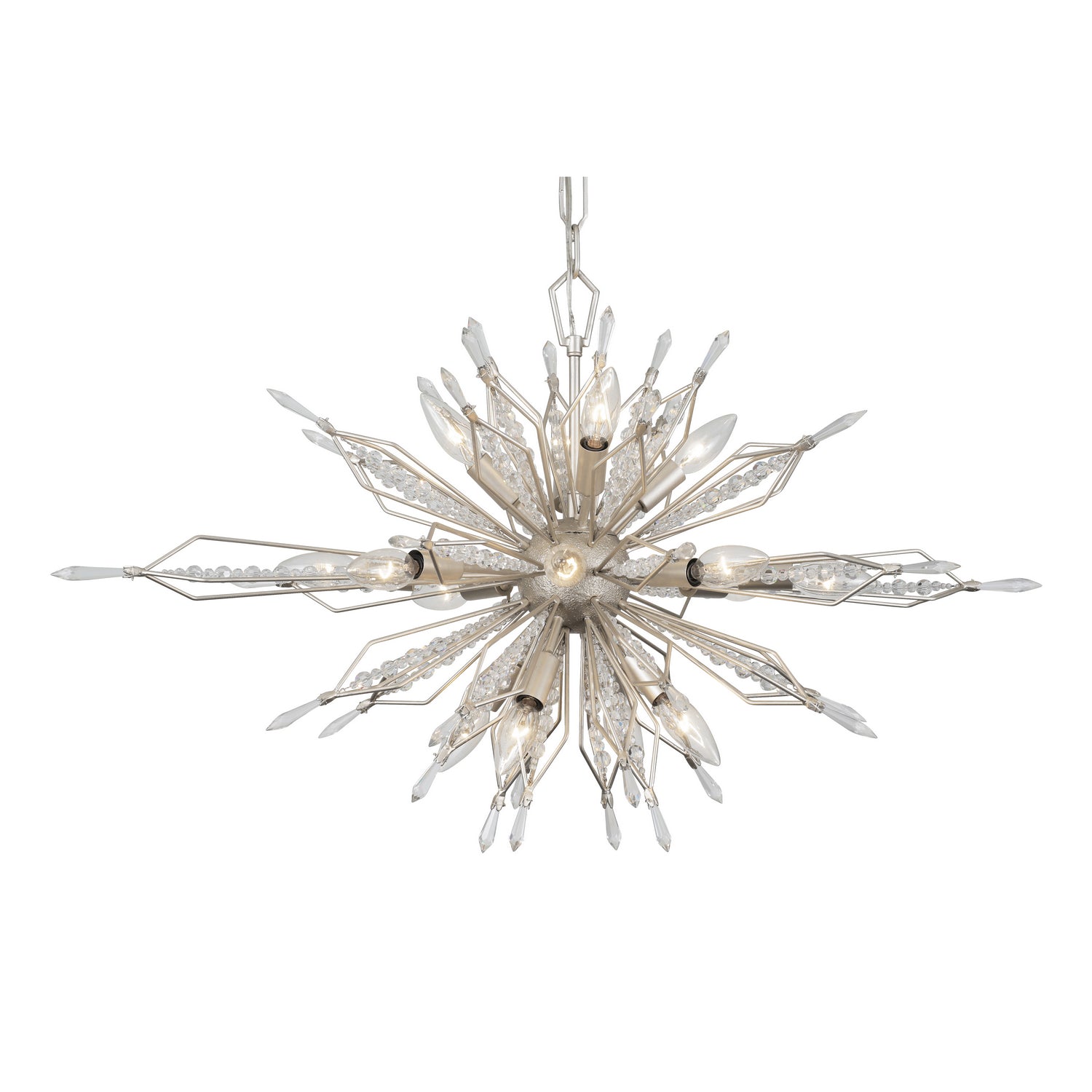 Varaluz - 311N16GD - 16 Light Linear Pendant - Orbital - Gold Dust