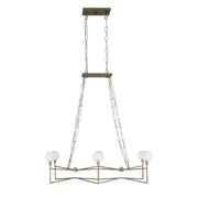 Varaluz - 314N06HG - Six Light Linear Pendant - Bodie - Havana Gold