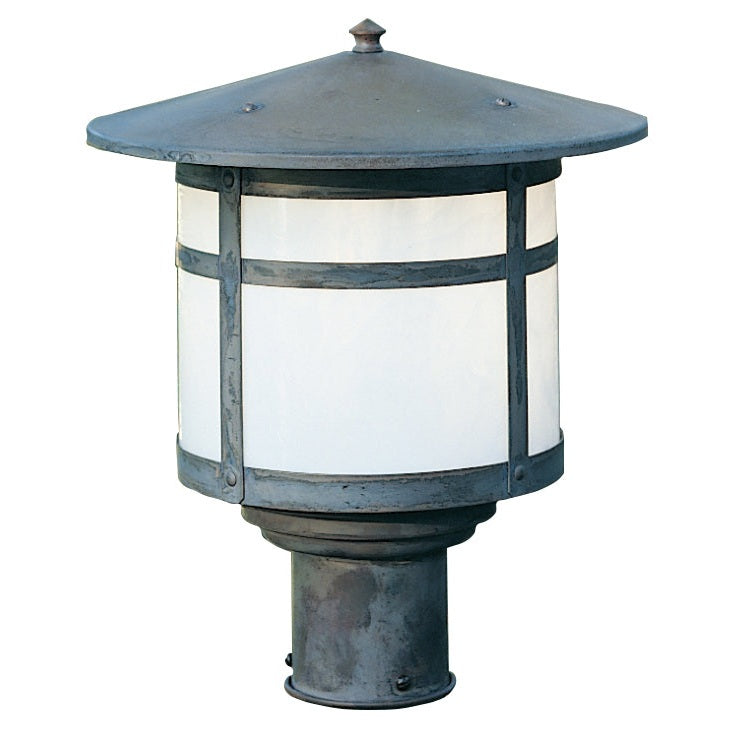 Arroyo - BP-11WO-MB - One Light Post Mount - Berkeley - Mission Brown