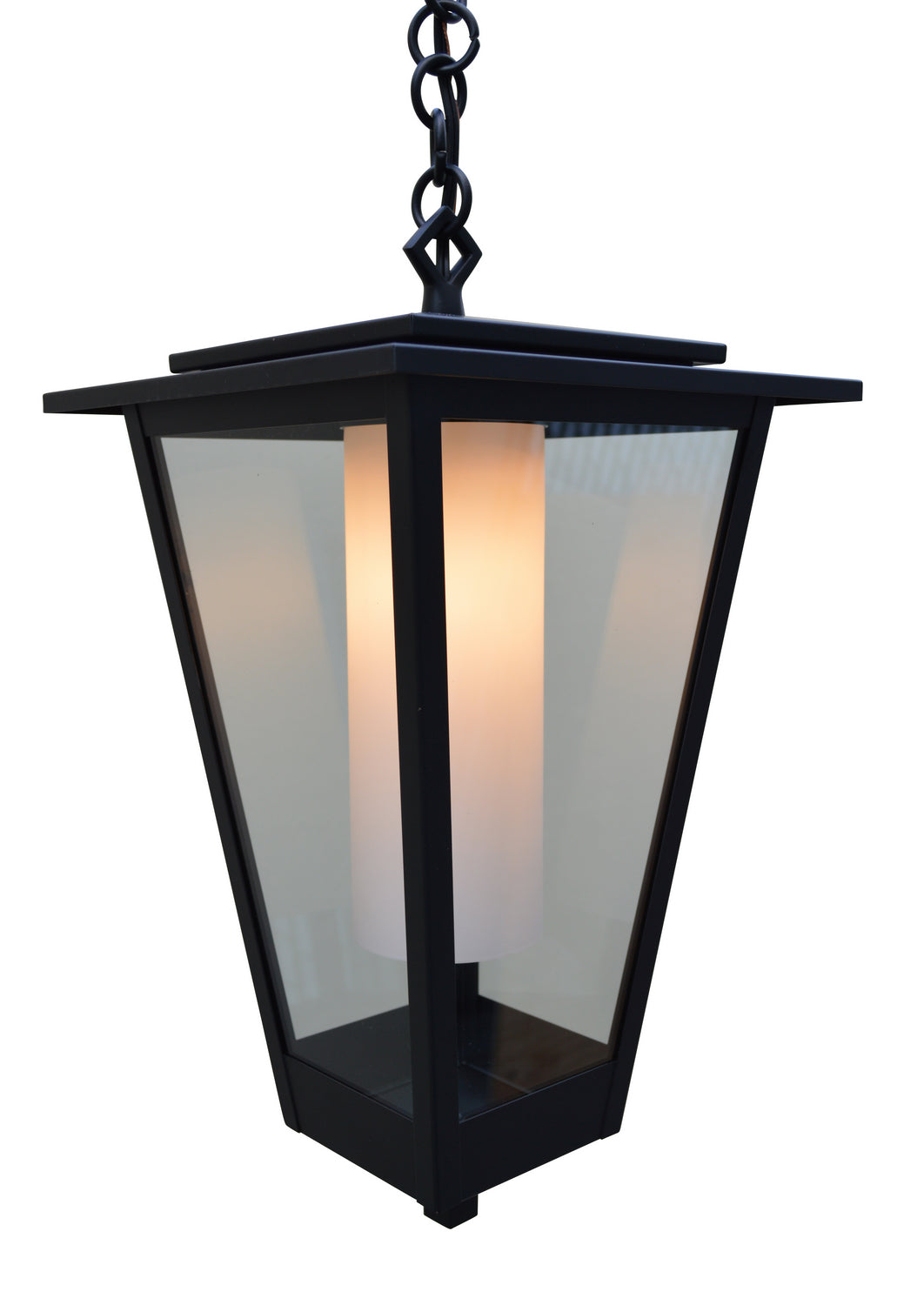 Arroyo - BRH-10CLR/WHT-BK - One Light Pendant - Brighton - Satin Black