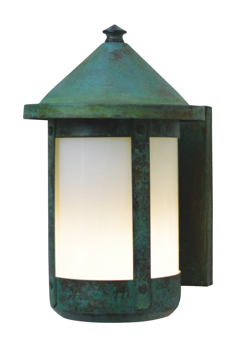 Arroyo - BS-7RWO-VP - One Light Wall Mount - Berkeley - Verdigris Patina