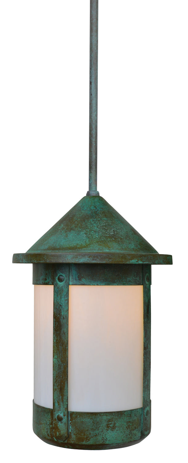 Arroyo - BSH-14TLWO-VP - One Light Pendant - Berkeley - Verdigris Patina