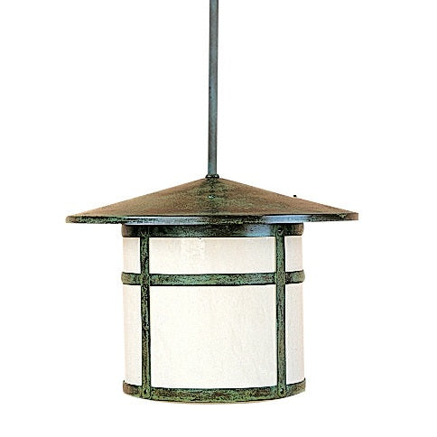Arroyo - BSH-17OF-VP - One Light Pendant - Berkeley - Verdigris Patina